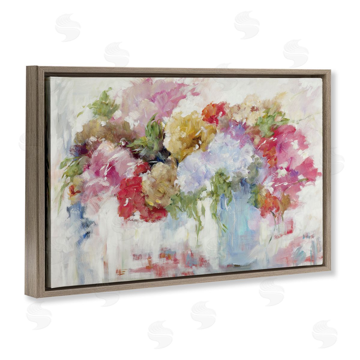 Mary Parker Buckley Hope Springs Bouquets Canvas Wall Art Print