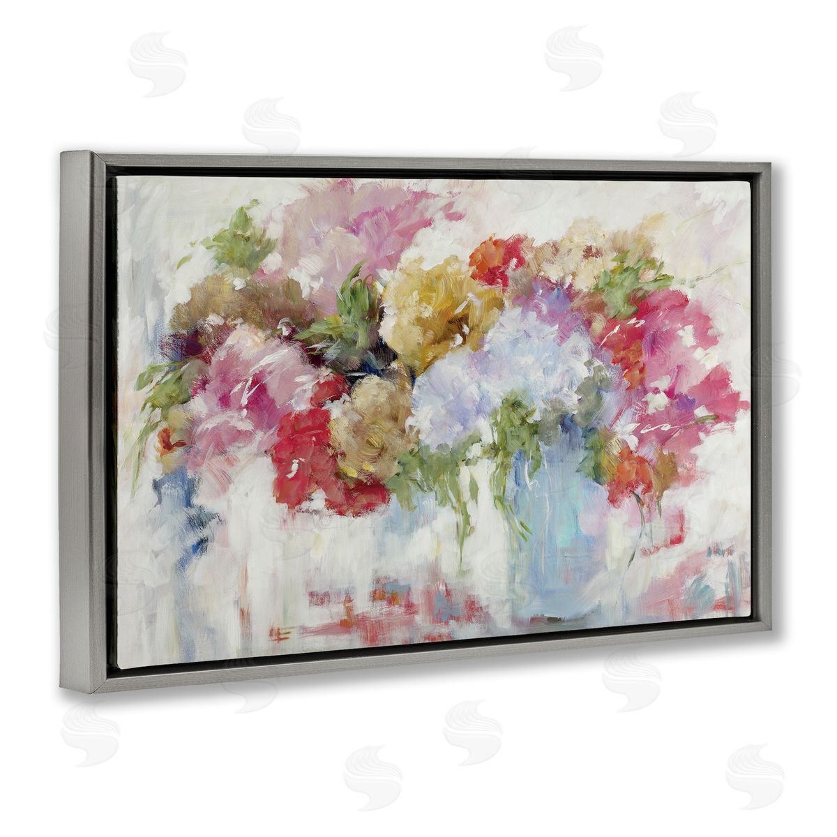 Mary Parker Buckley Hope Springs Bouquets Canvas Wall Art Print