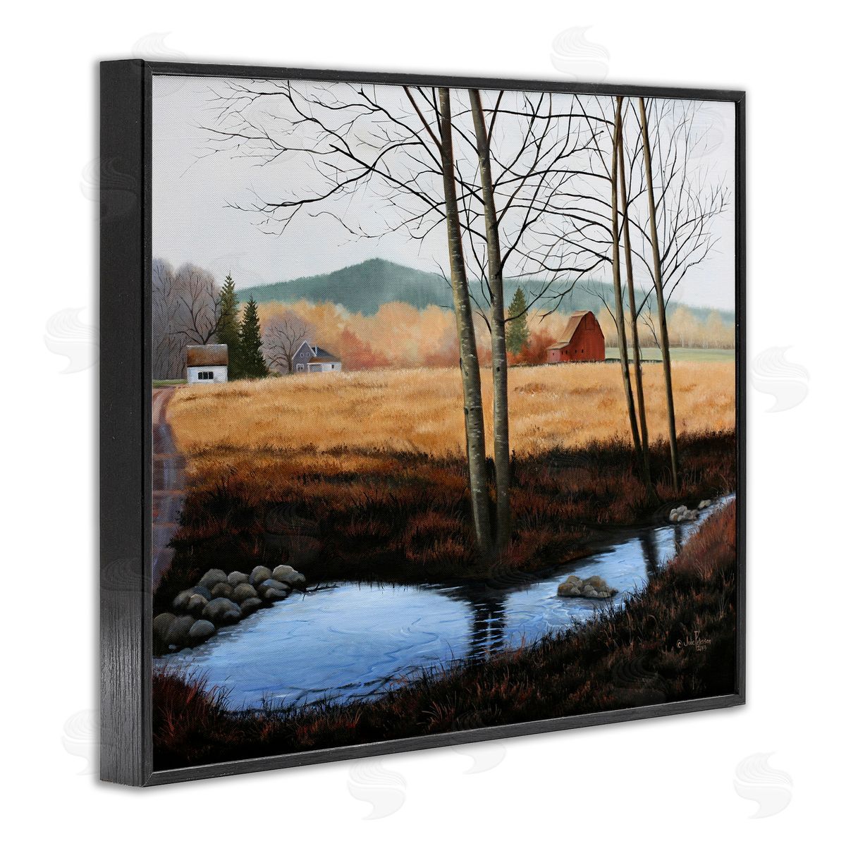 Julie Peterson Idyllic Countryside Scene Canvas Wall Art Print