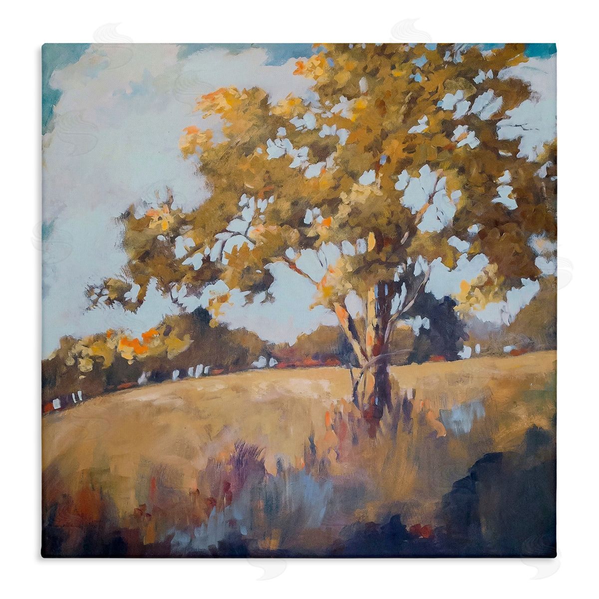 Mary Parker Buckley Standing Strong Tree in Nature Canvas Wall Art Print