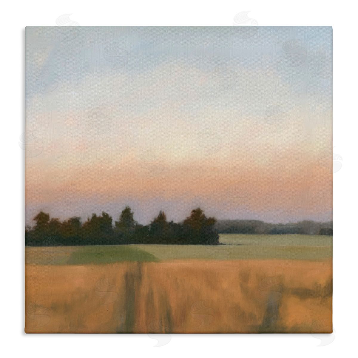 Megan Lightell Country Harvest Evening Canvas Wall Art Print