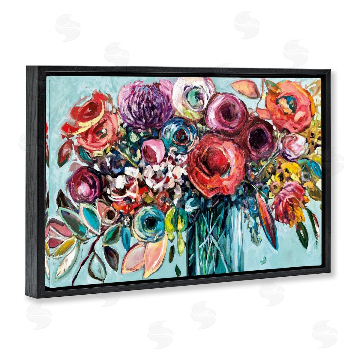 Vanessa Drew Here Comes The Sun Blossoms Canvas Wall Art Print