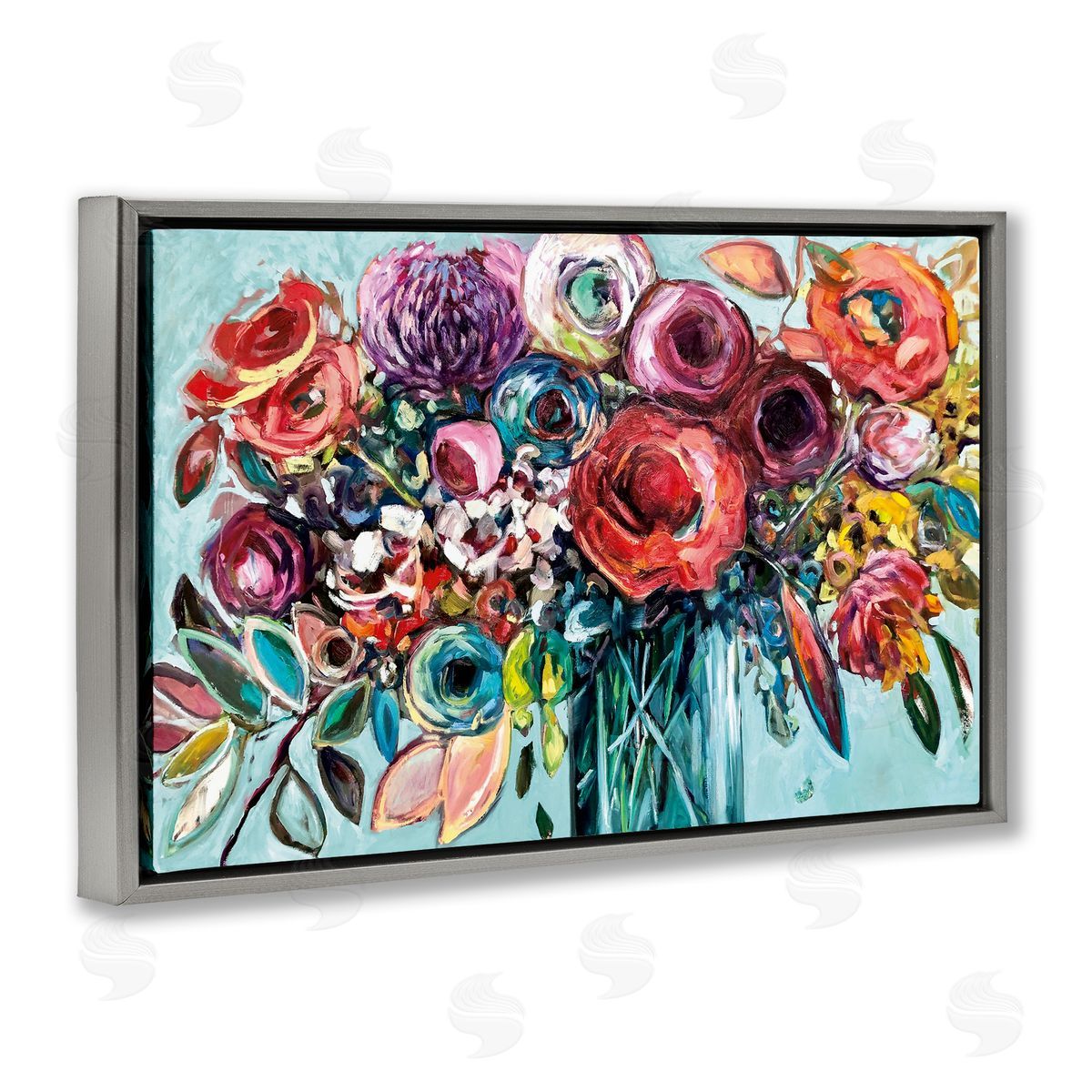 Vanessa Drew Here Comes The Sun Blossoms Canvas Wall Art Print