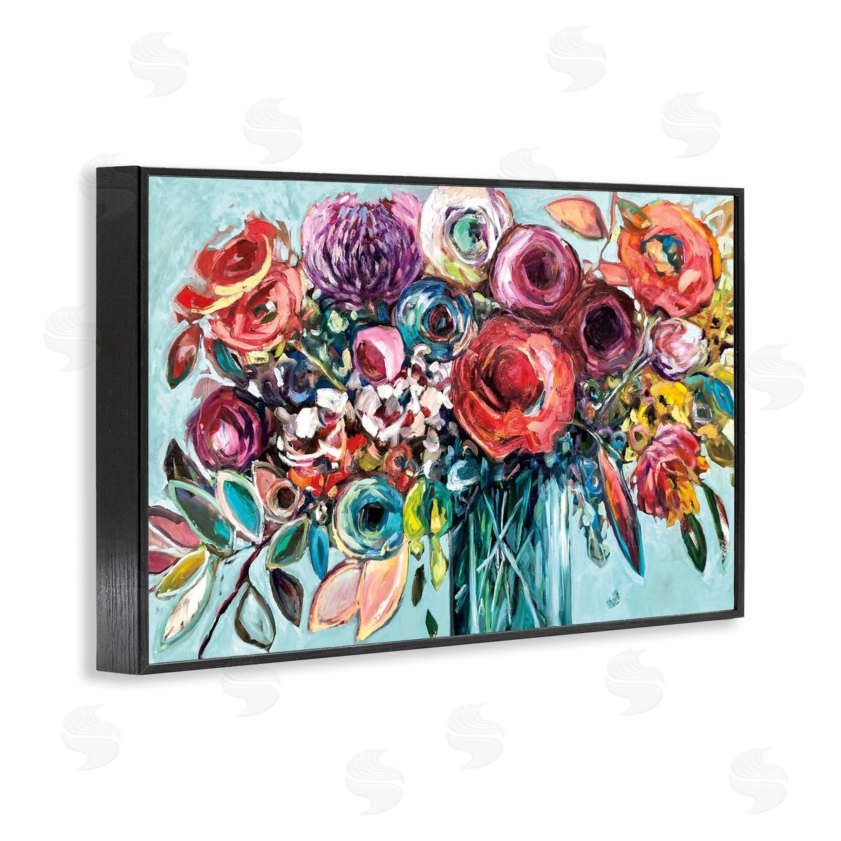 Vanessa Drew Here Comes The Sun Blossoms Canvas Wall Art Print