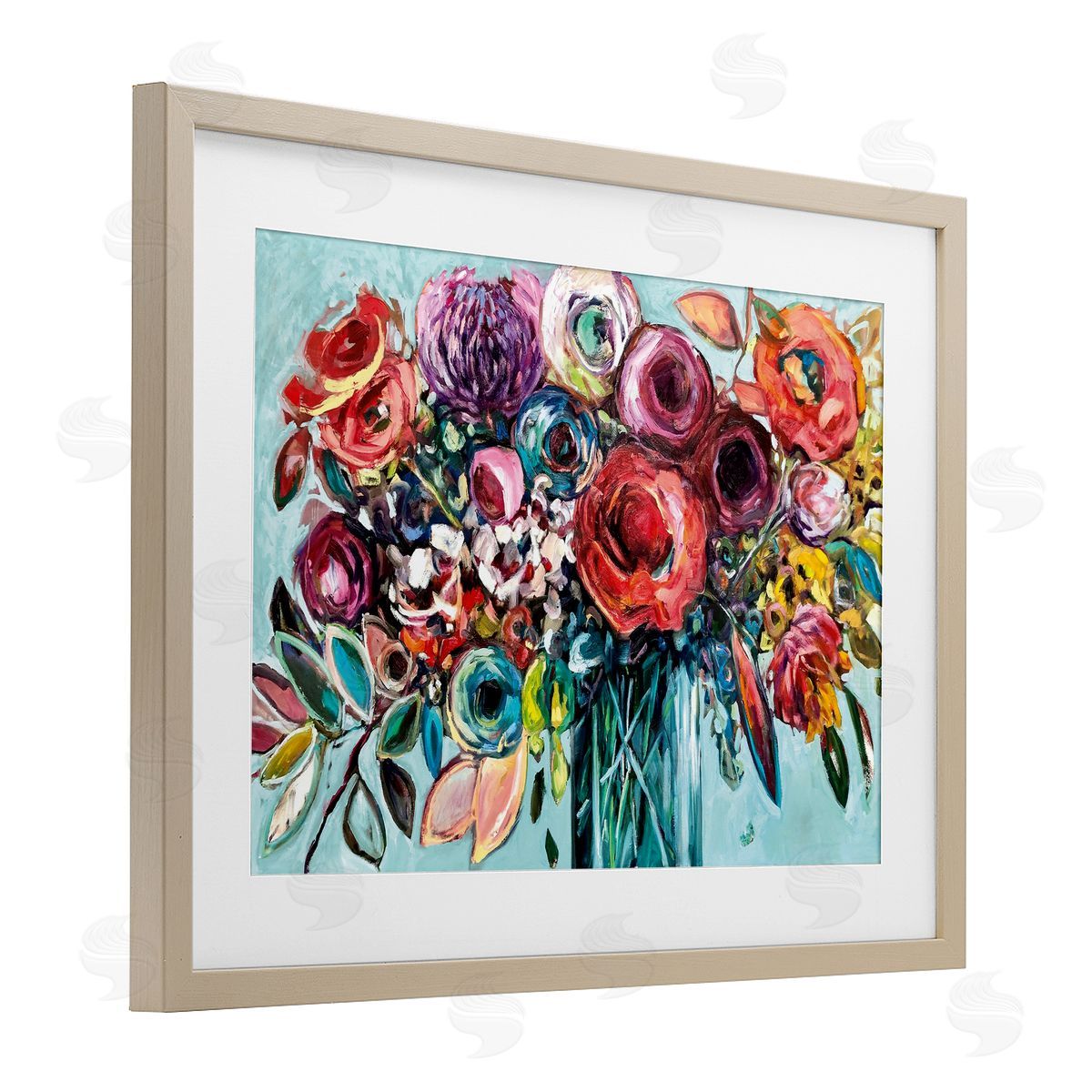 Vanessa Drew Here Comes The Sun Blossoms Canvas Wall Art Print