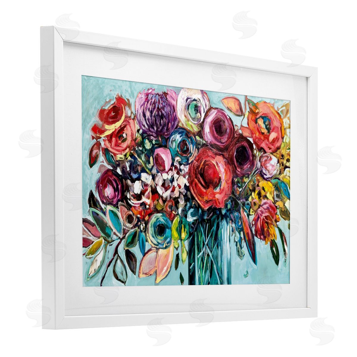 Vanessa Drew Here Comes The Sun Blossoms Canvas Wall Art Print