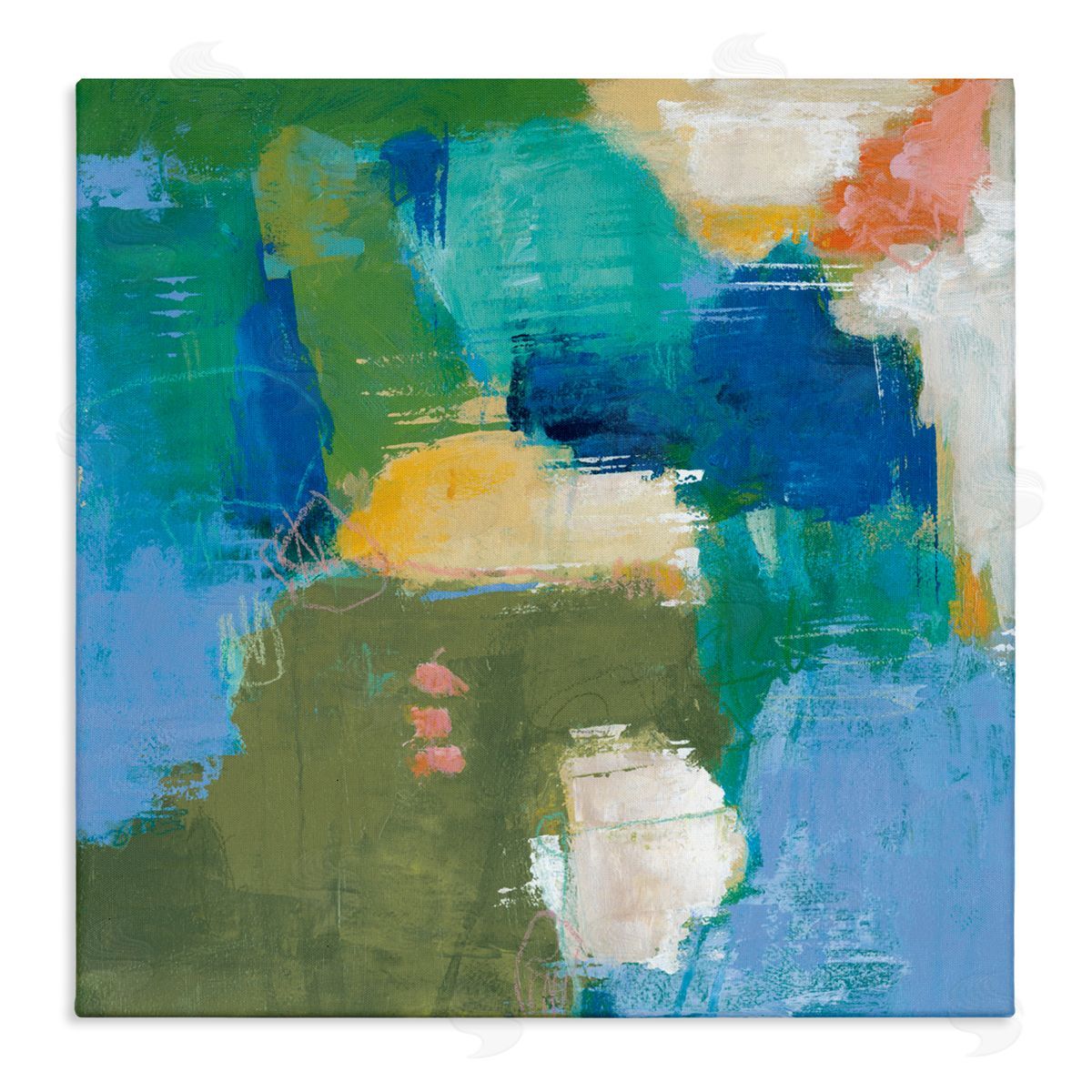 Amy Leigh Carstensen Lazy Sundays Collage Canvas Wall Art Print