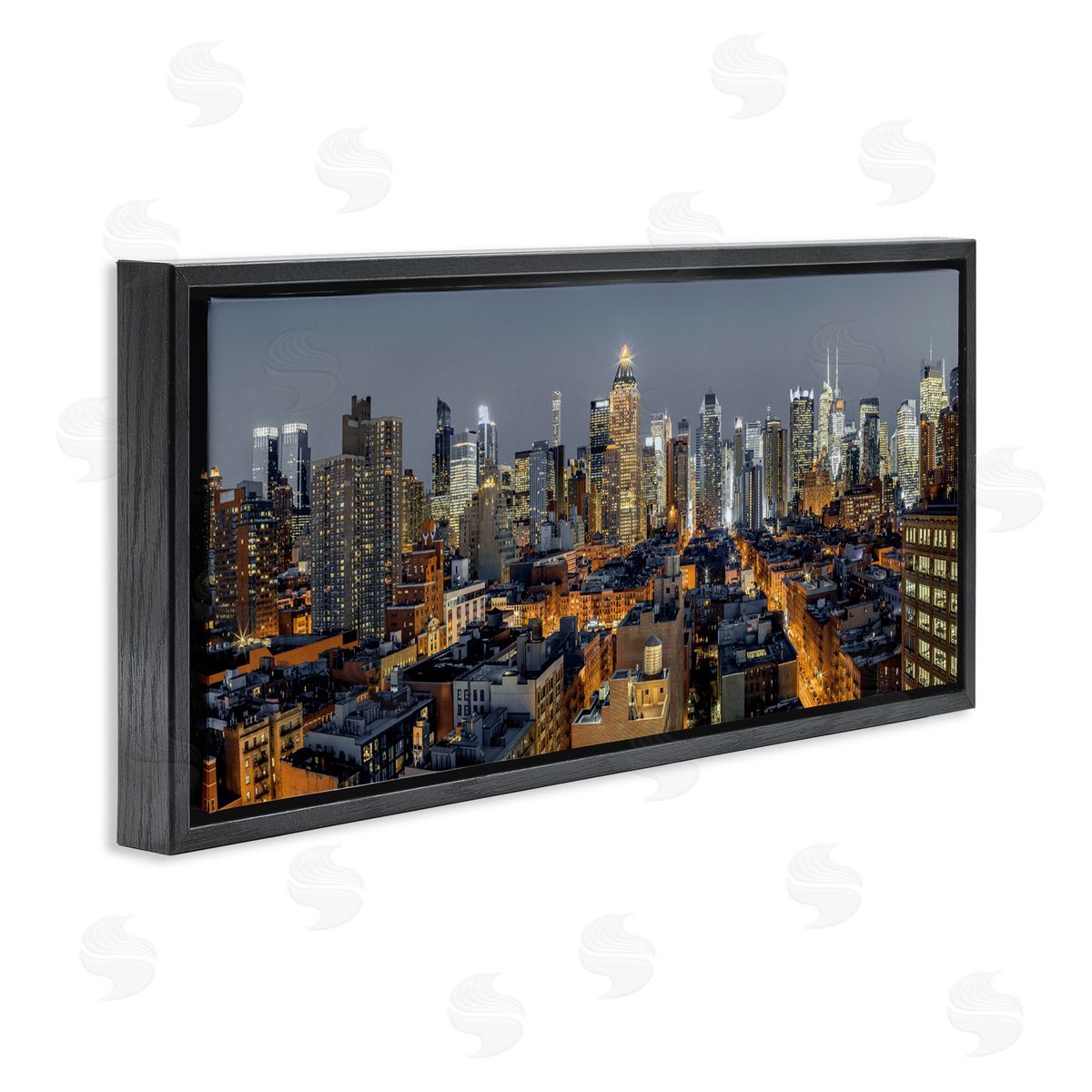 Assaf Frank Evening in New York City Canvas Wall Art Print