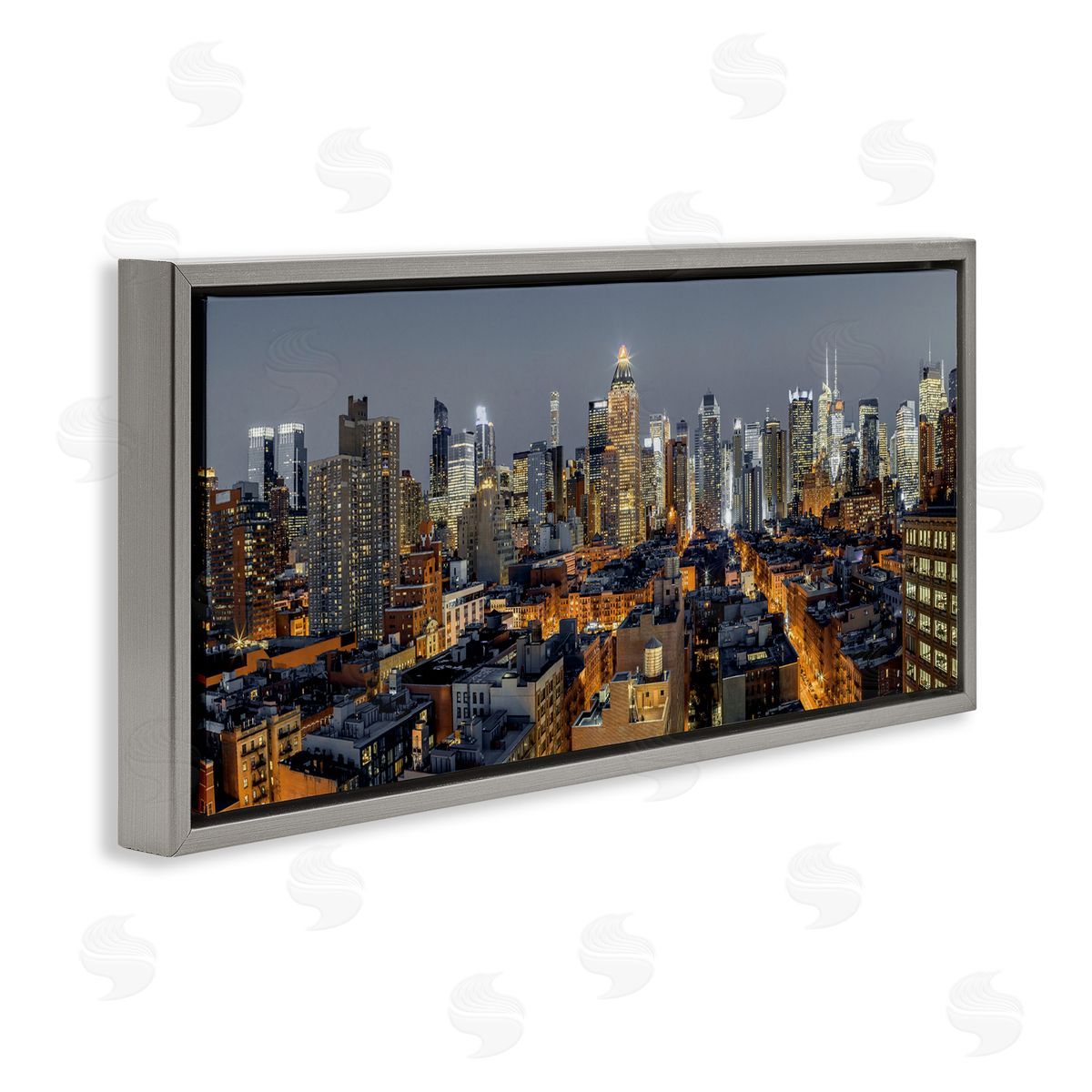 Assaf Frank Evening in New York City Canvas Wall Art Print