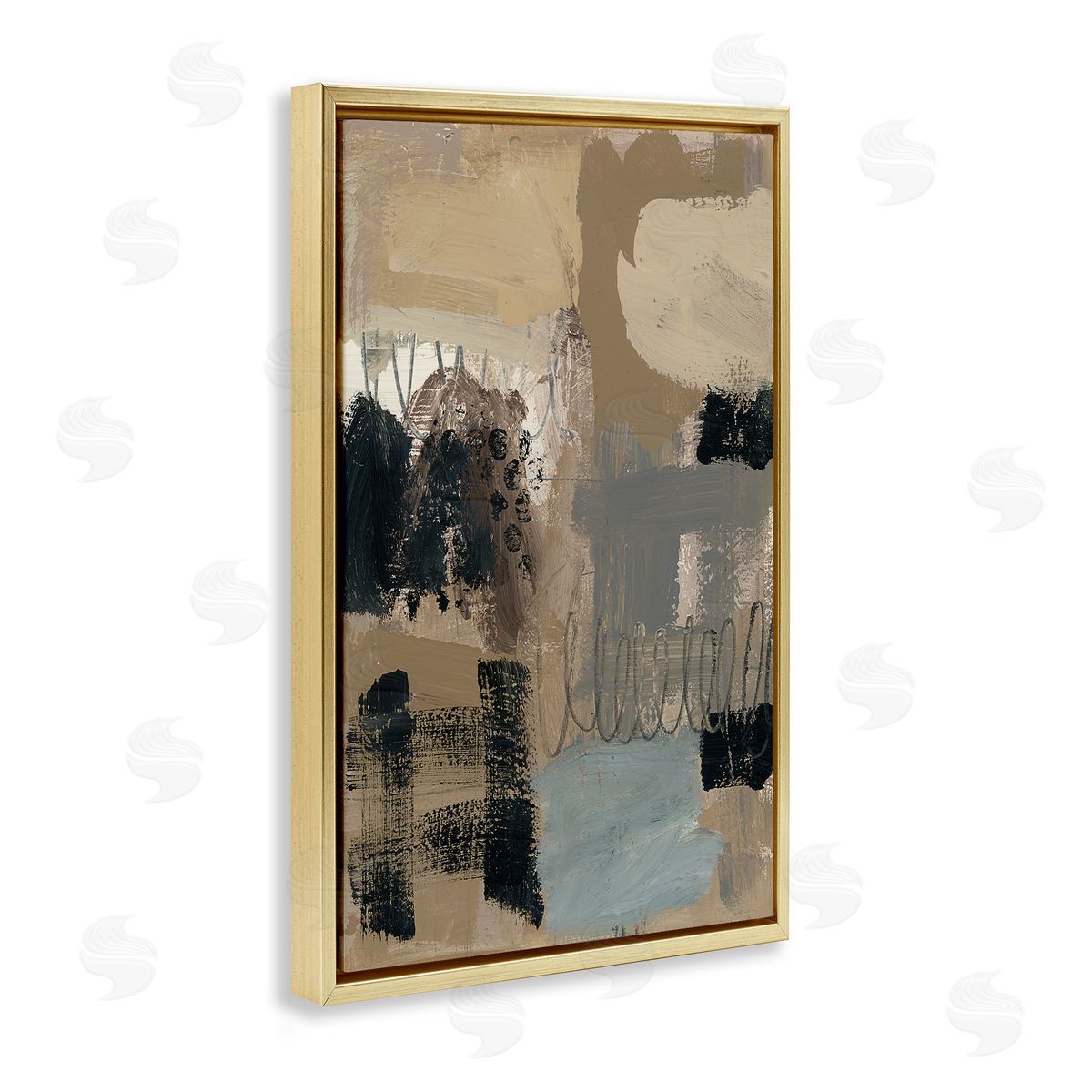 Brent Baker Still Making Time Abstraction Canvas Wall Art Print
