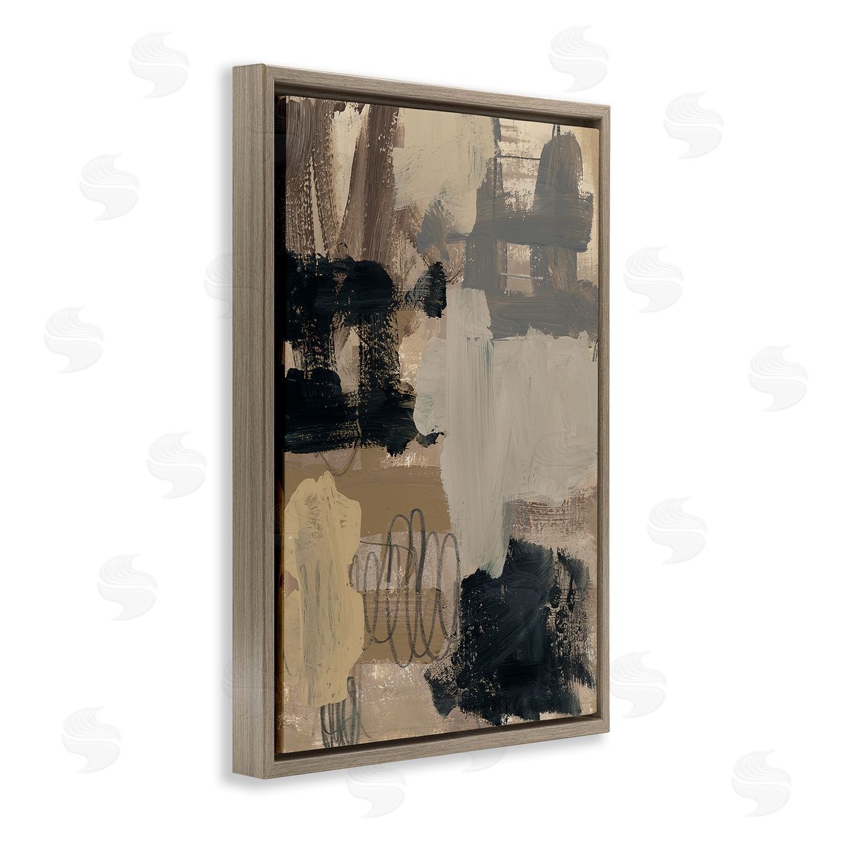 Brent Baker Holding On Composition Canvas Wall Art Print