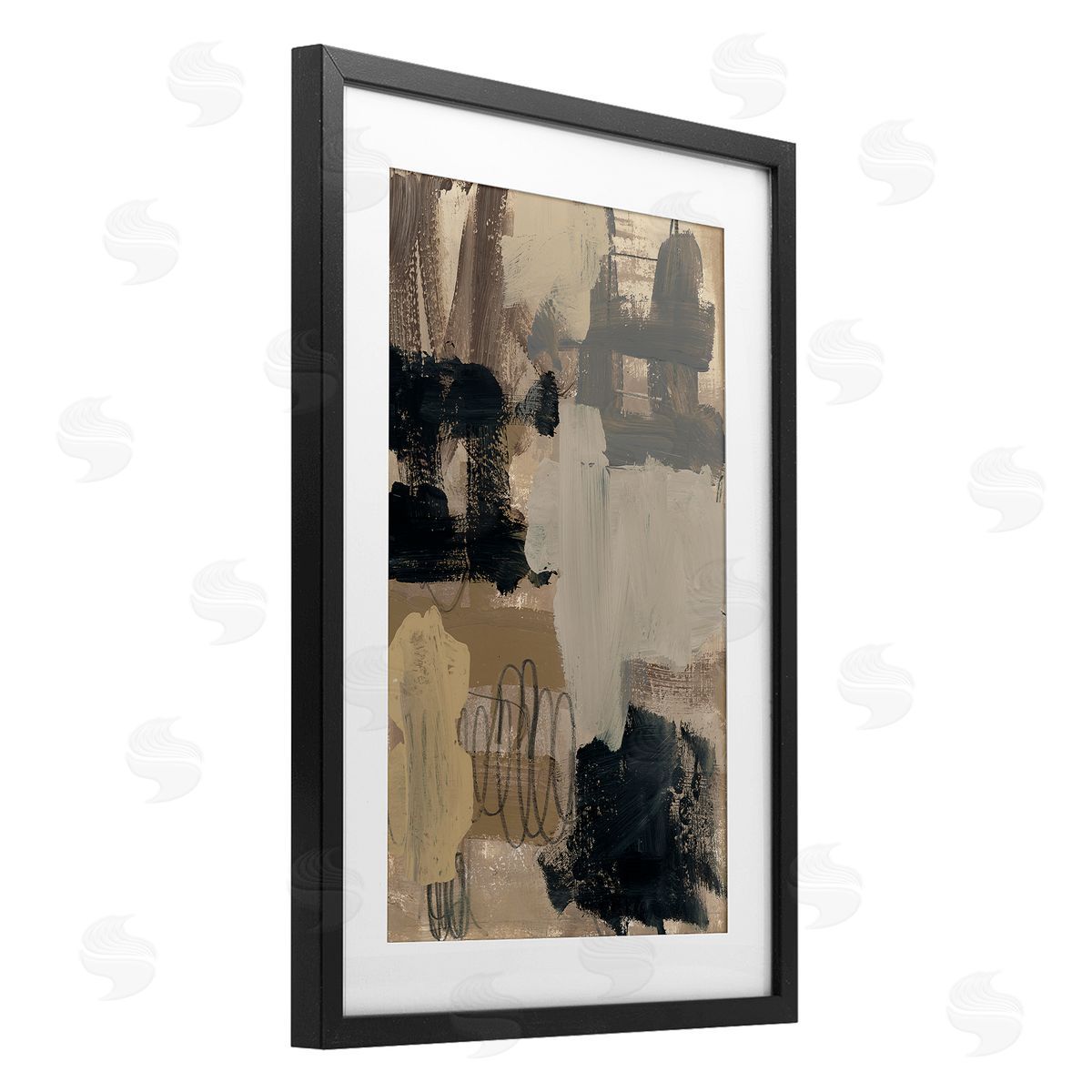 Brent Baker Holding On Composition Canvas Wall Art Print