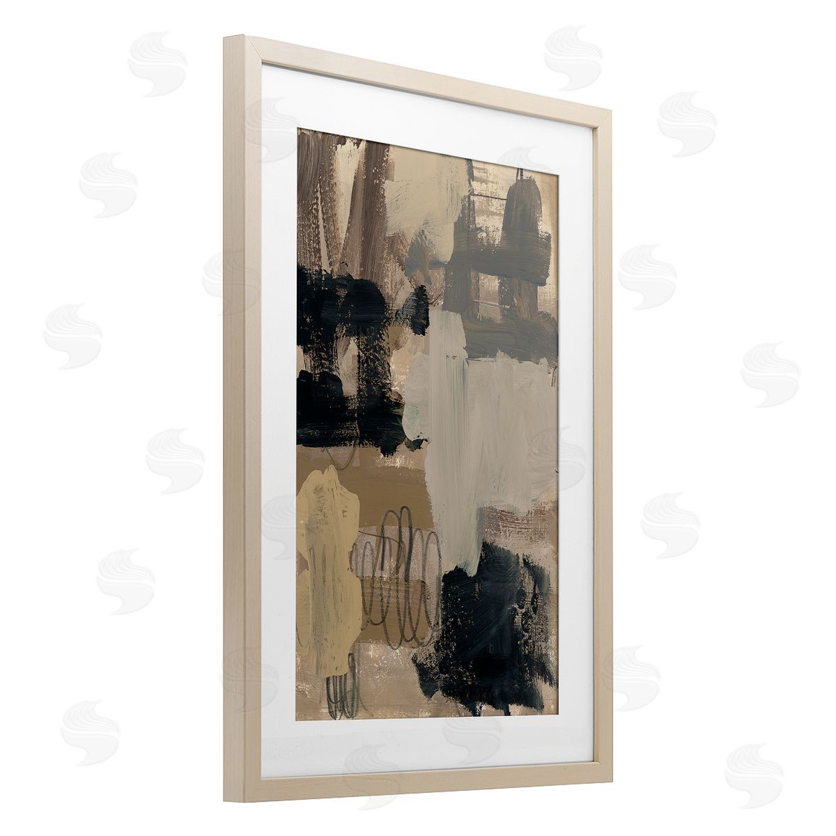 Brent Baker Holding On Composition Canvas Wall Art Print