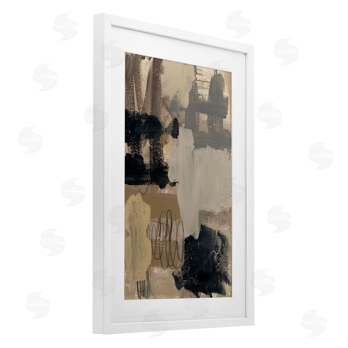 Brent Baker Holding On Composition Canvas Wall Art Print