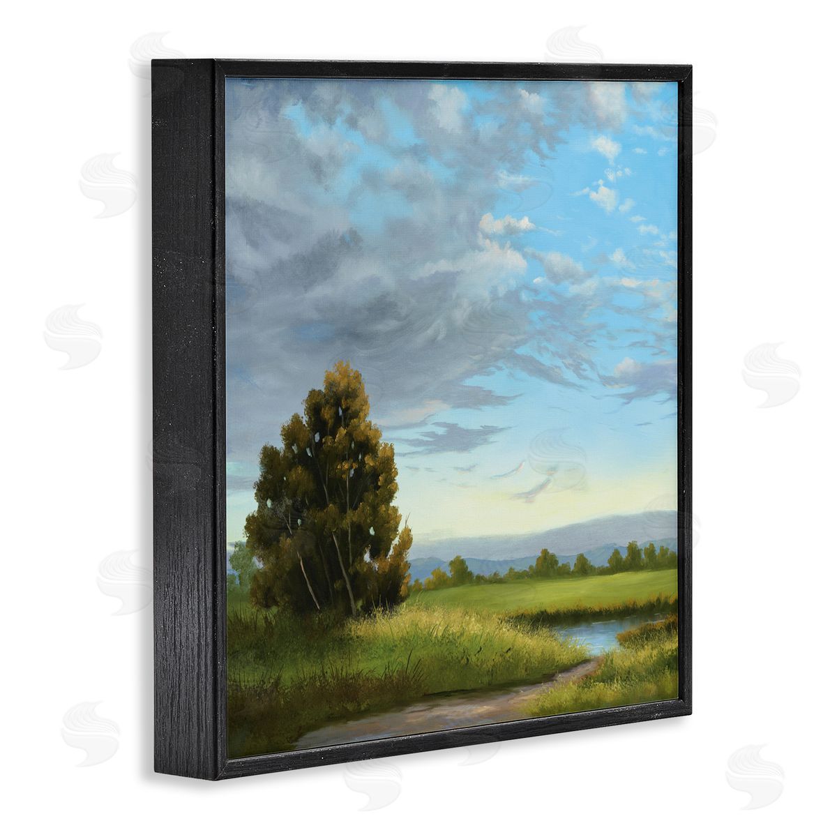 Julie Peterson Clouds Are Moving Landscape Canvas Wall Art Print