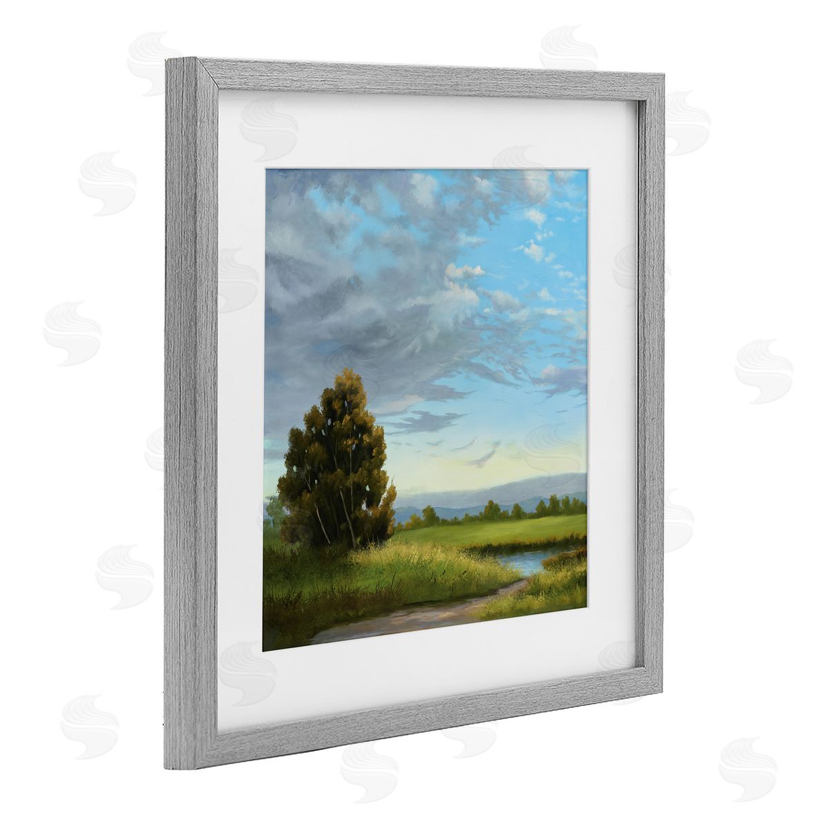 Julie Peterson Clouds Are Moving Landscape Canvas Wall Art Print