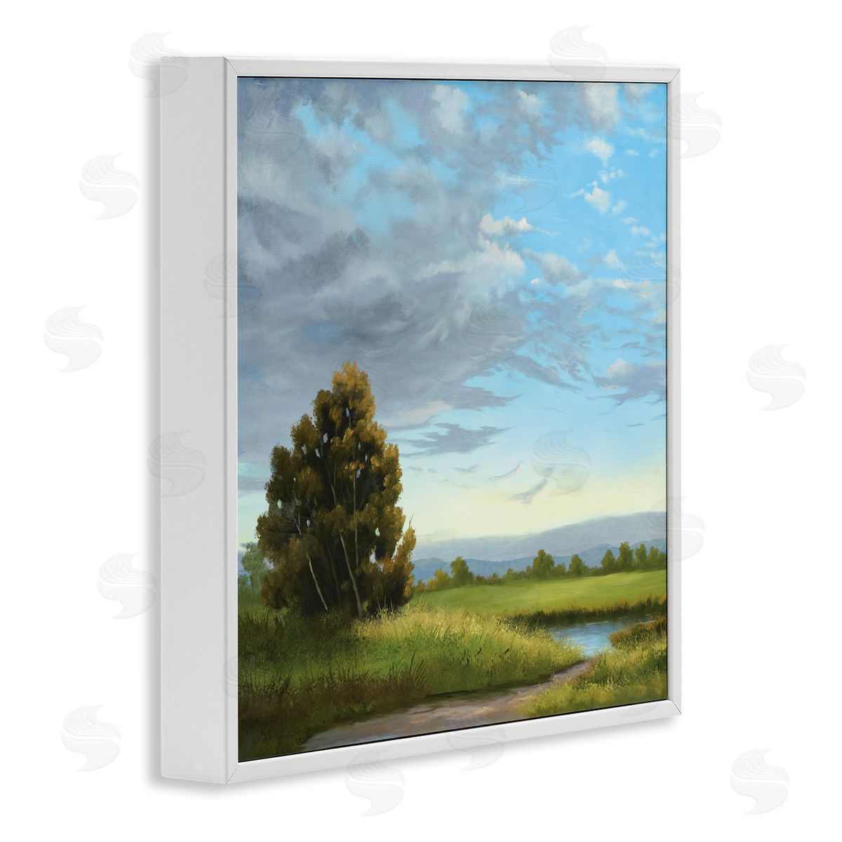 Julie Peterson Clouds Are Moving Landscape Canvas Wall Art Print