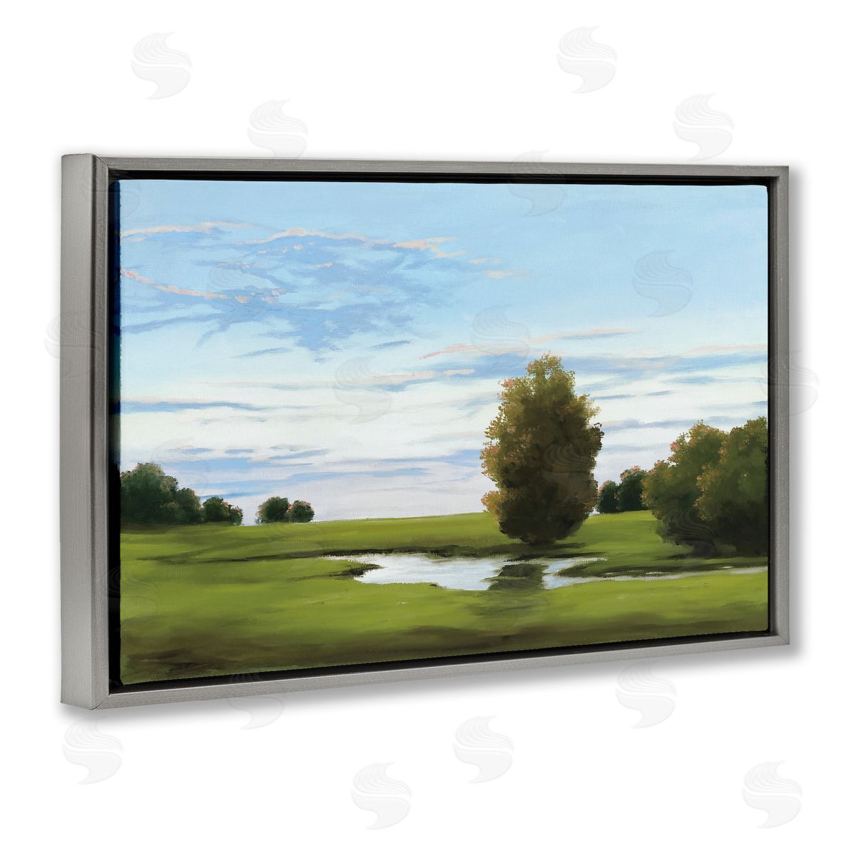 Julie Peterson Evening Light Countryside Canvas Wall Art Print