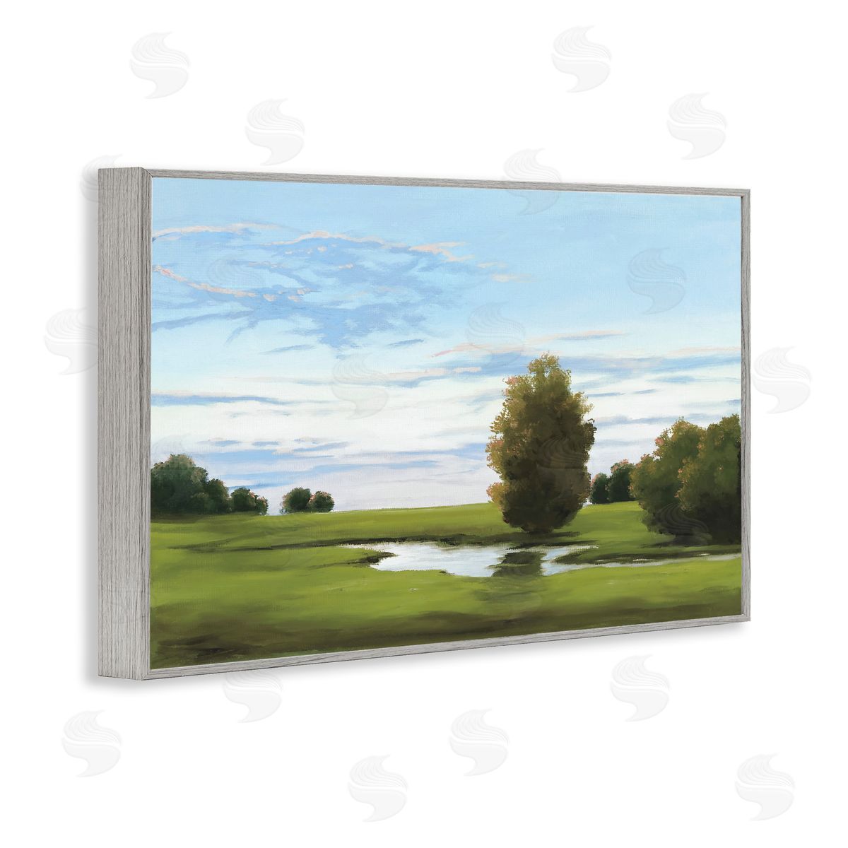 Julie Peterson Evening Light Countryside Canvas Wall Art Print