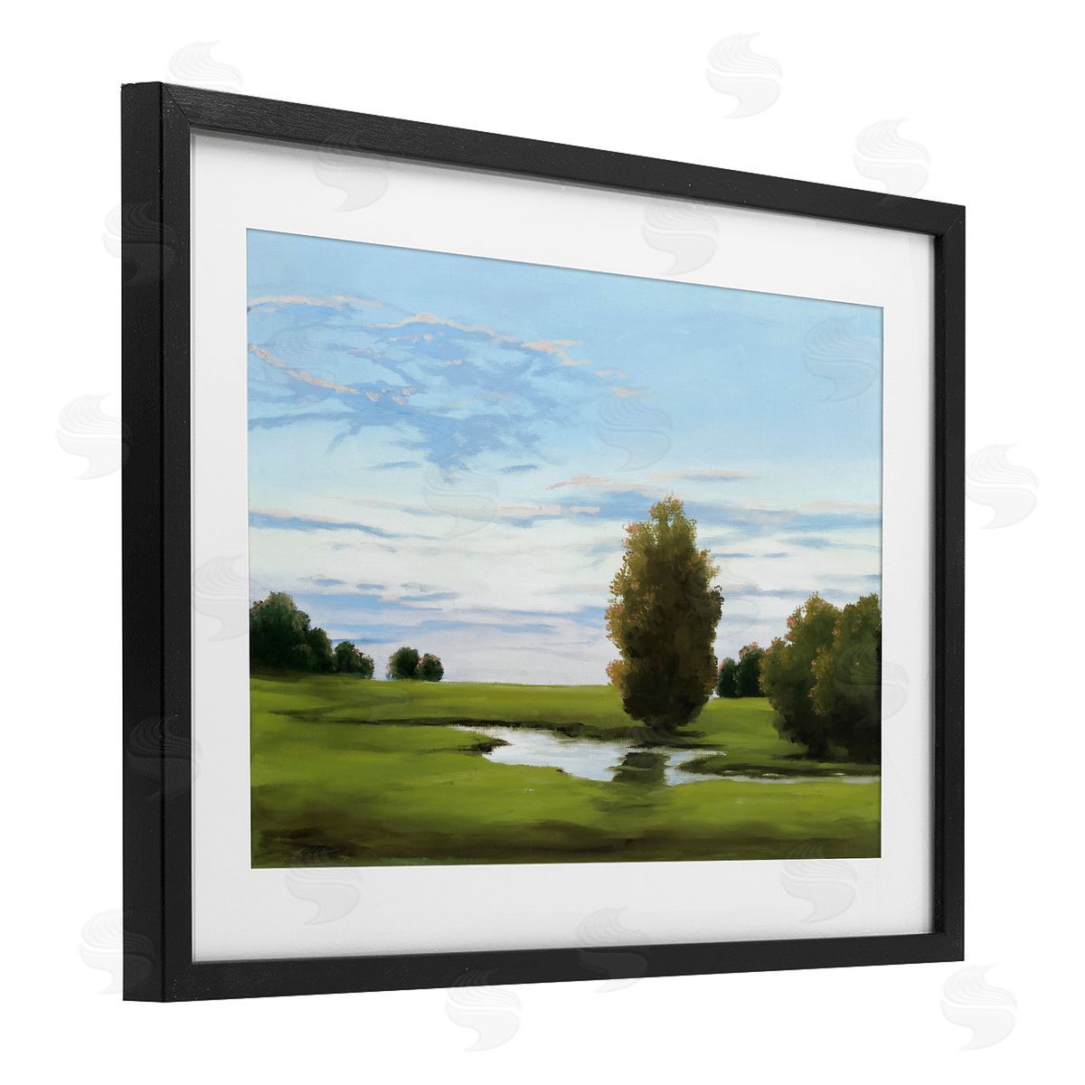 Julie Peterson Evening Light Countryside Canvas Wall Art Print
