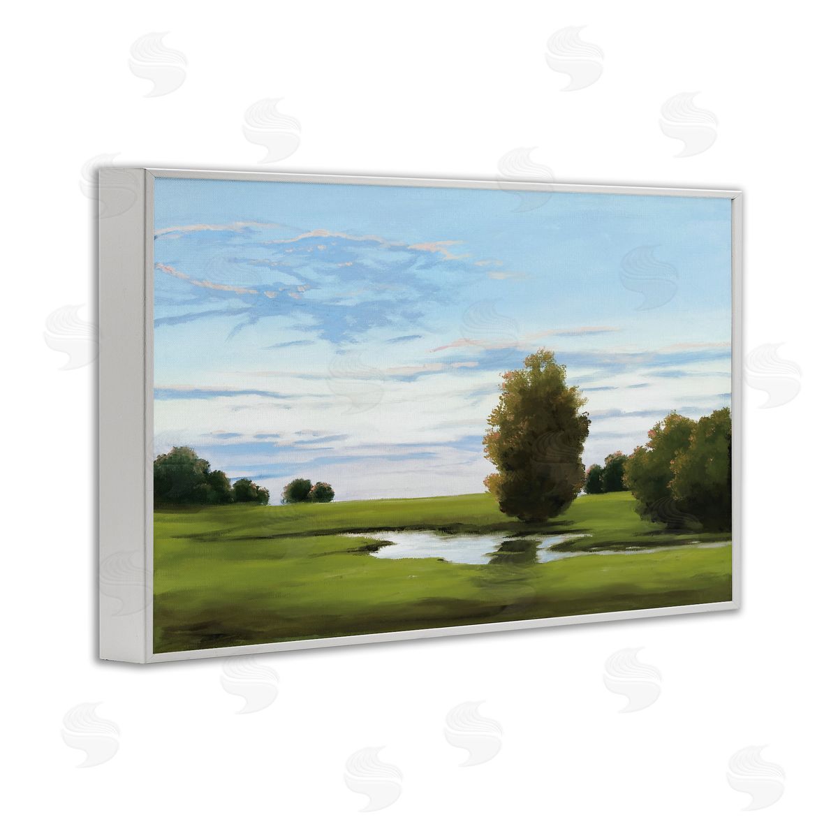 Julie Peterson Evening Light Countryside Canvas Wall Art Print