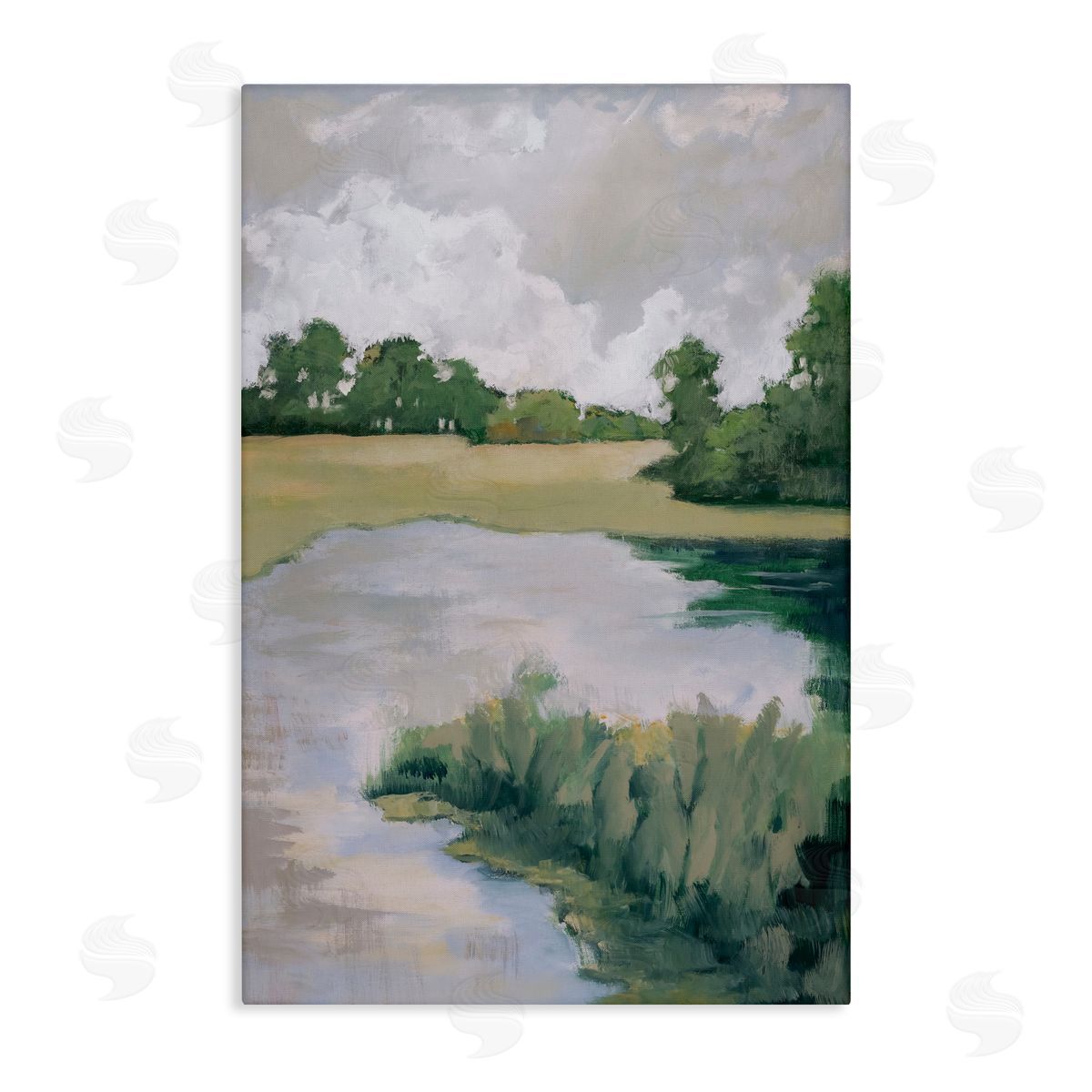 Mary Parker Buckley Earth And Sky Landscape Canvas Wall Art Print