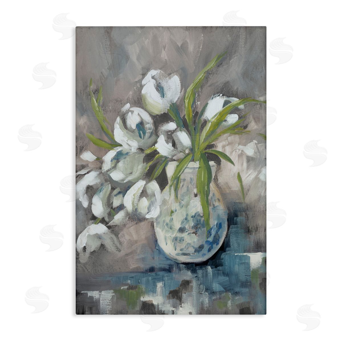 Mary Parker Buckley Just For You Flower Vase Canvas Wall Art Print