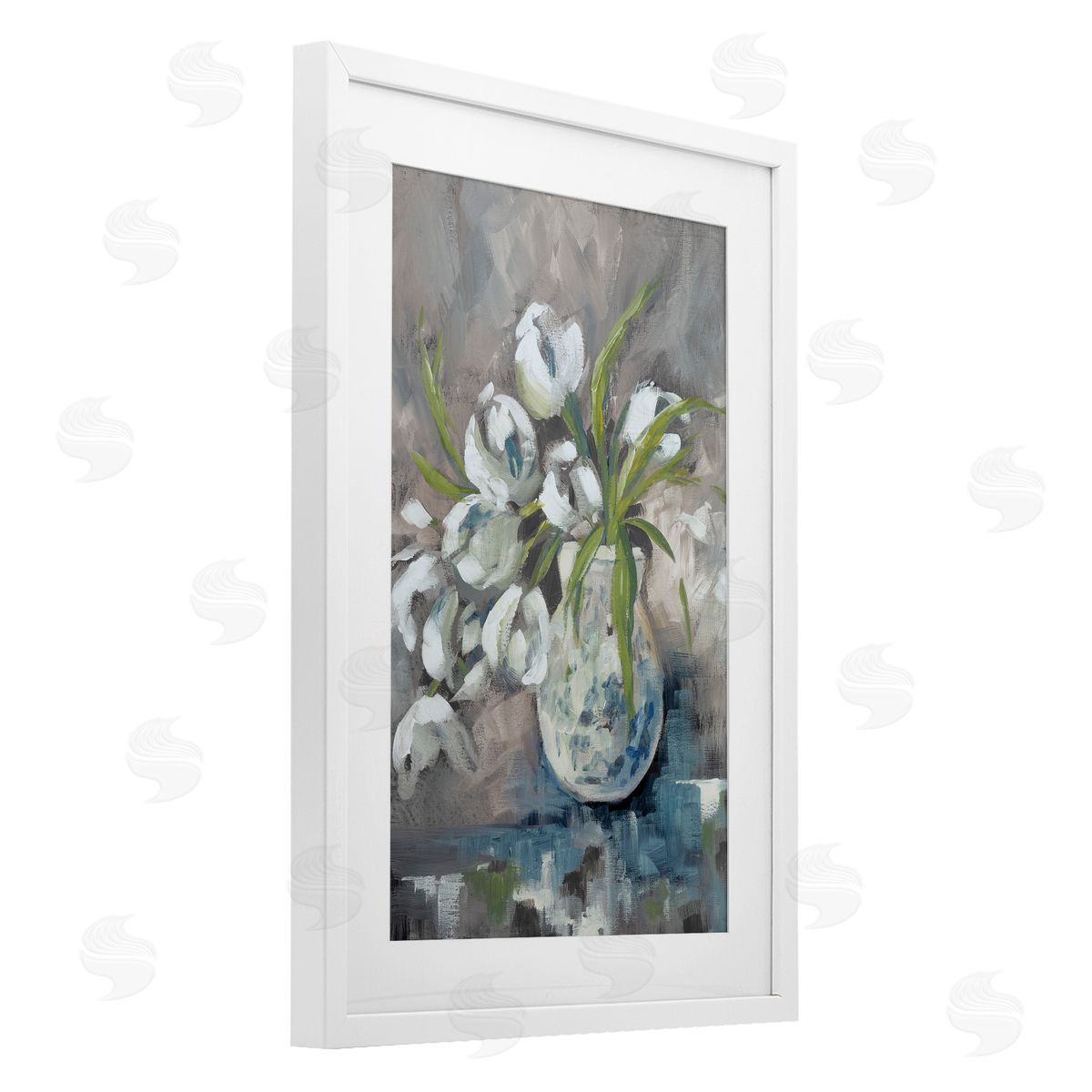 Mary Parker Buckley Just For You Flower Vase Canvas Wall Art Print