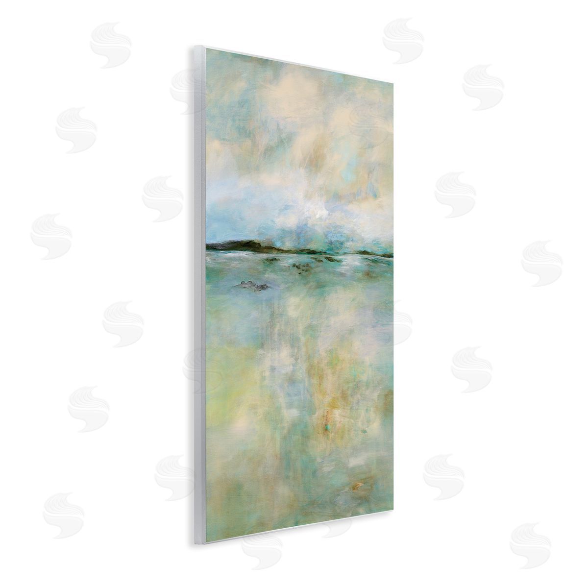 G.A. Hickman Thoughtful Abstract Horizon Canvas Wall Art Print
