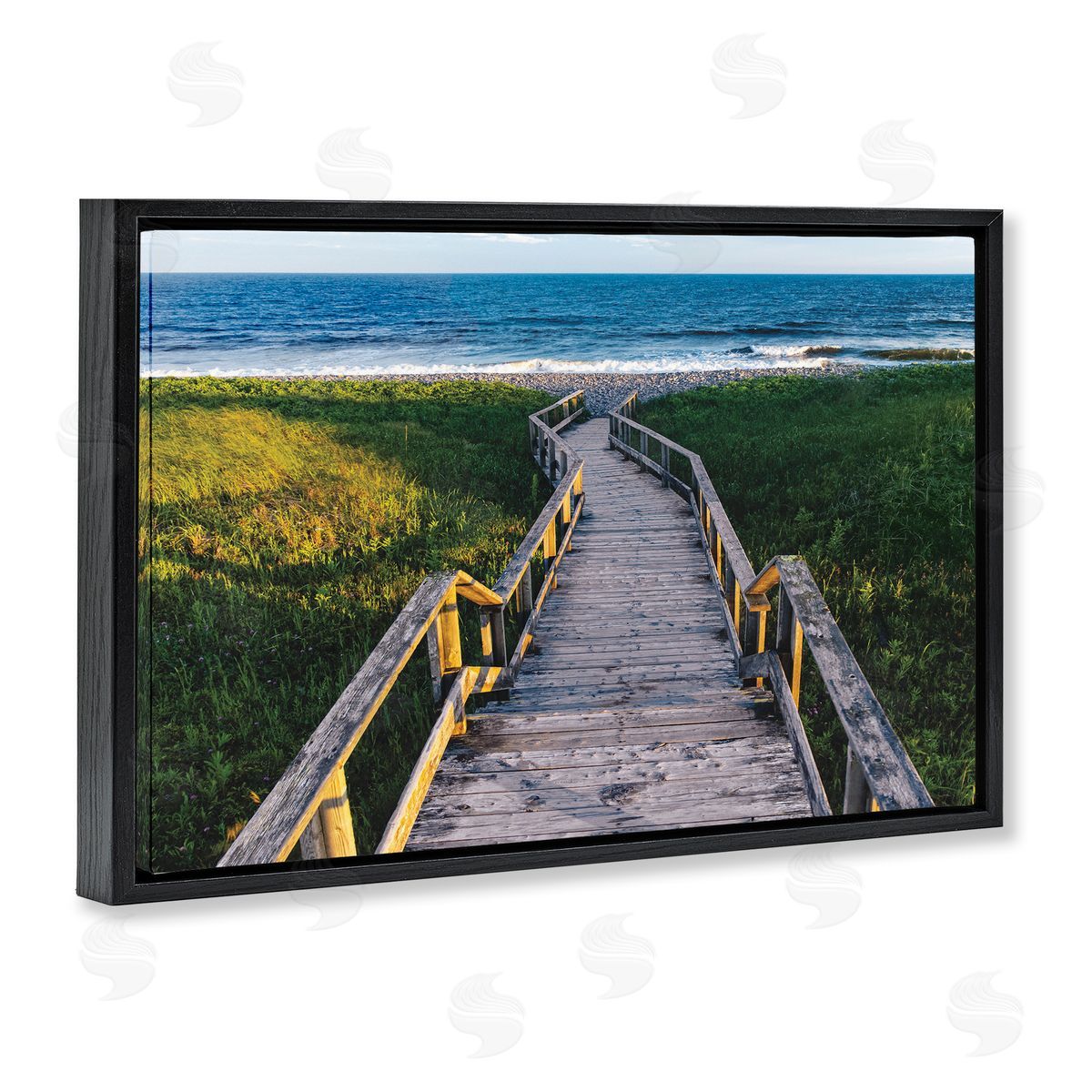 Sean Greenough The Way To The Waves Boardwalk Canvas Wall Art Print