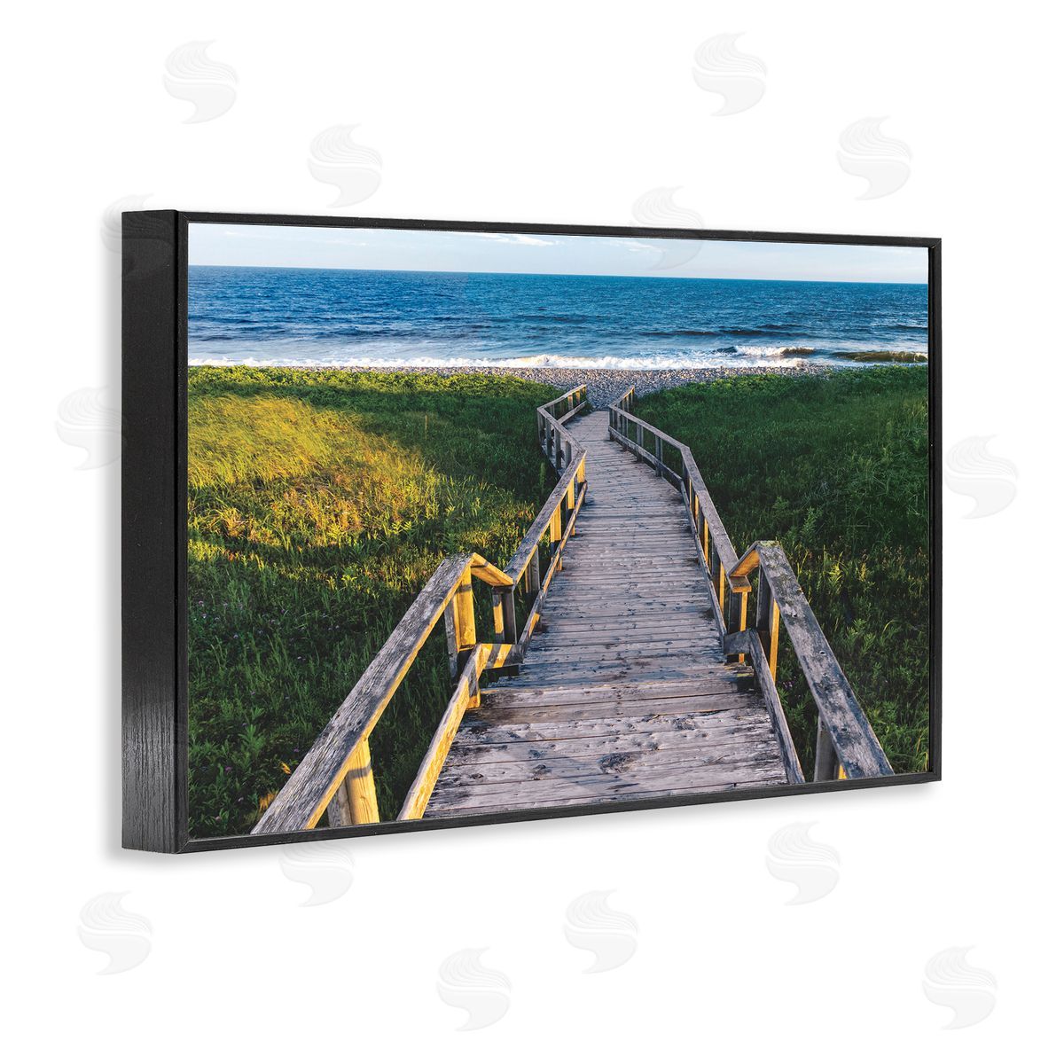 Sean Greenough The Way To The Waves Boardwalk Canvas Wall Art Print