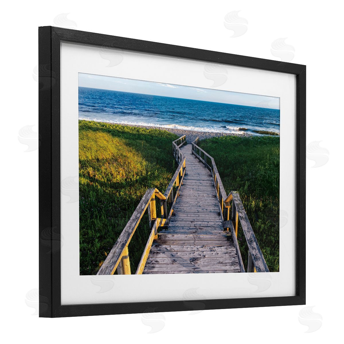 Sean Greenough The Way To The Waves Boardwalk Canvas Wall Art Print