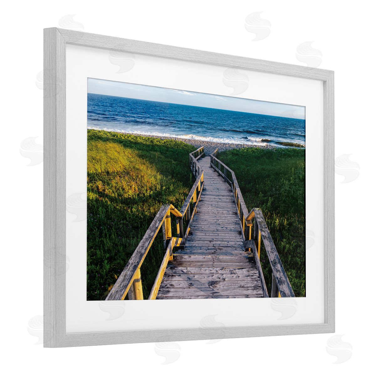Sean Greenough The Way To The Waves Boardwalk Canvas Wall Art Print