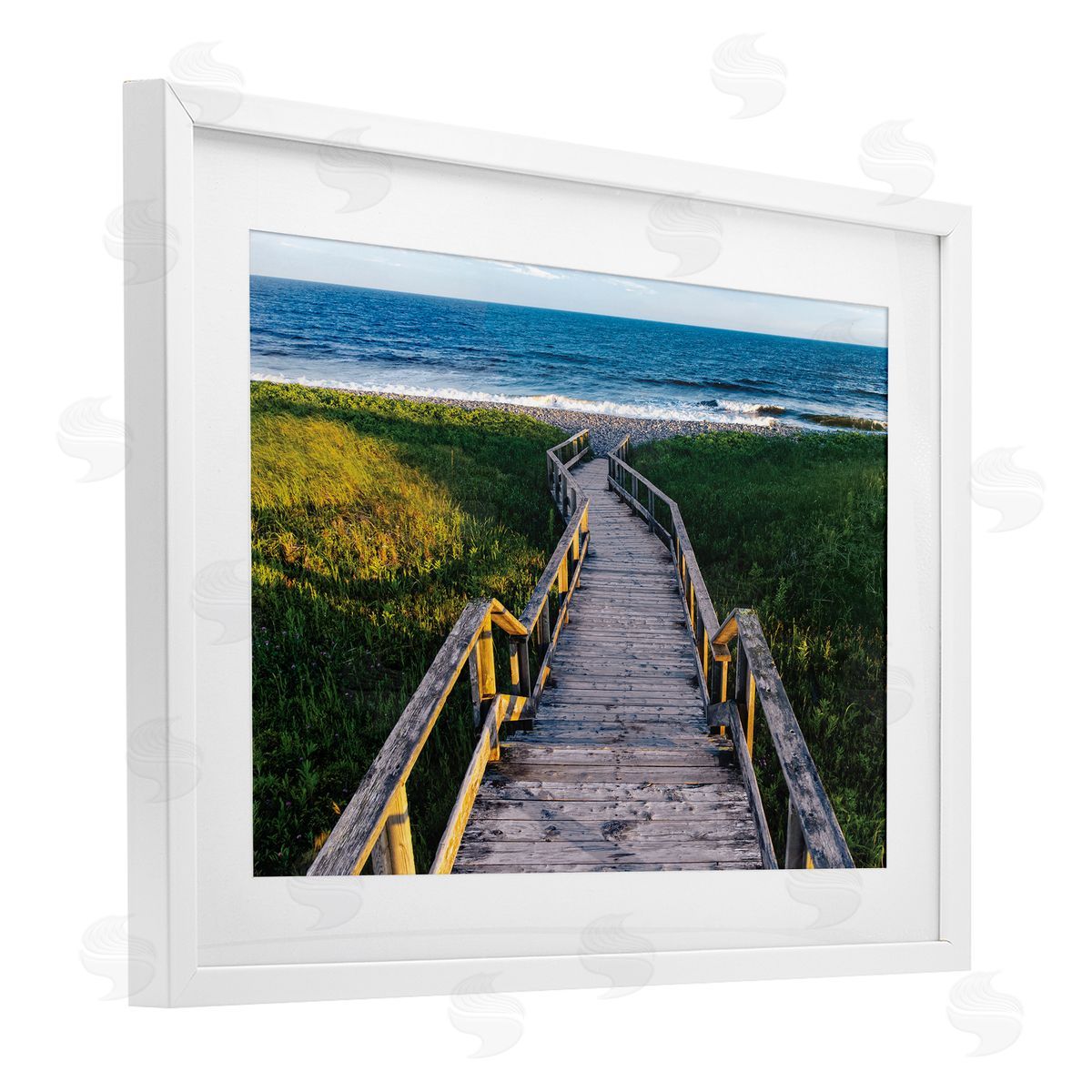 Sean Greenough The Way To The Waves Boardwalk Canvas Wall Art Print