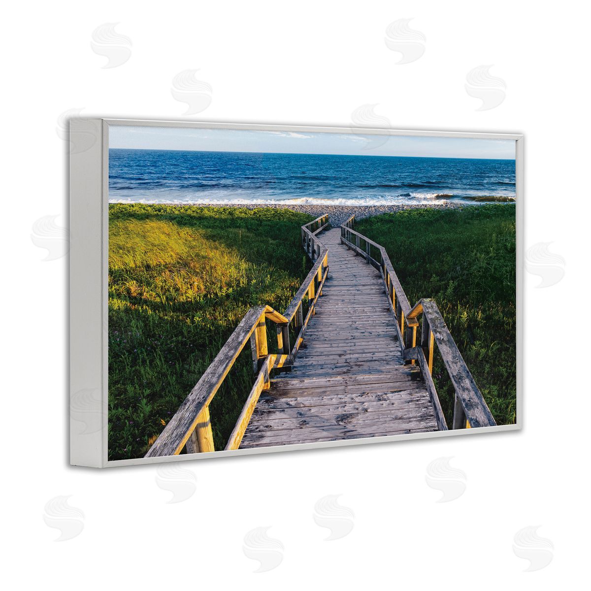 Sean Greenough The Way To The Waves Boardwalk Canvas Wall Art Print