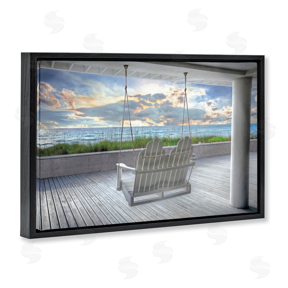 Celebrate Life Gallery Swing At The Beach Canvas Wall Art Print