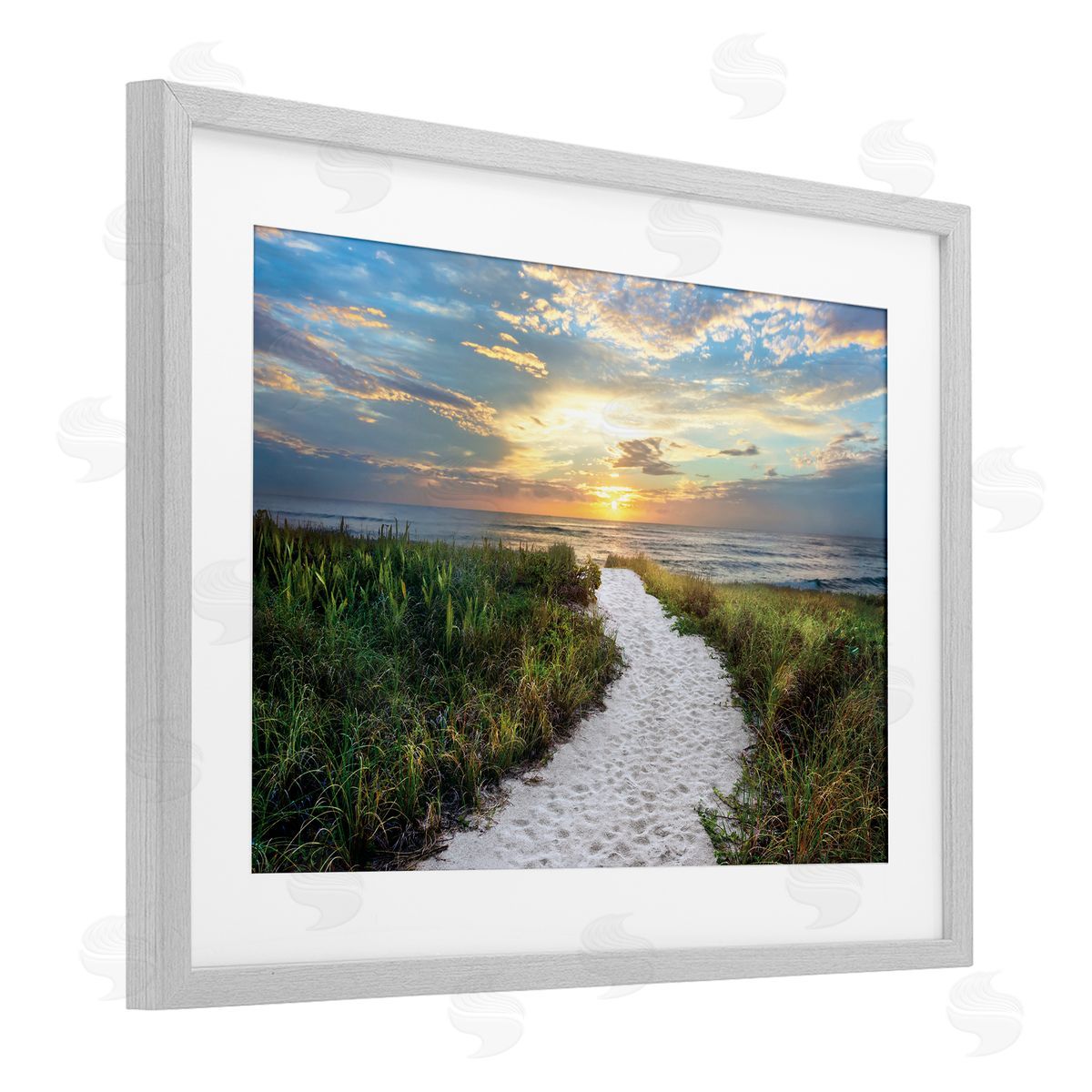 Celebrate Life Gallery Morning Trail To Beach Canvas Wall Art Print