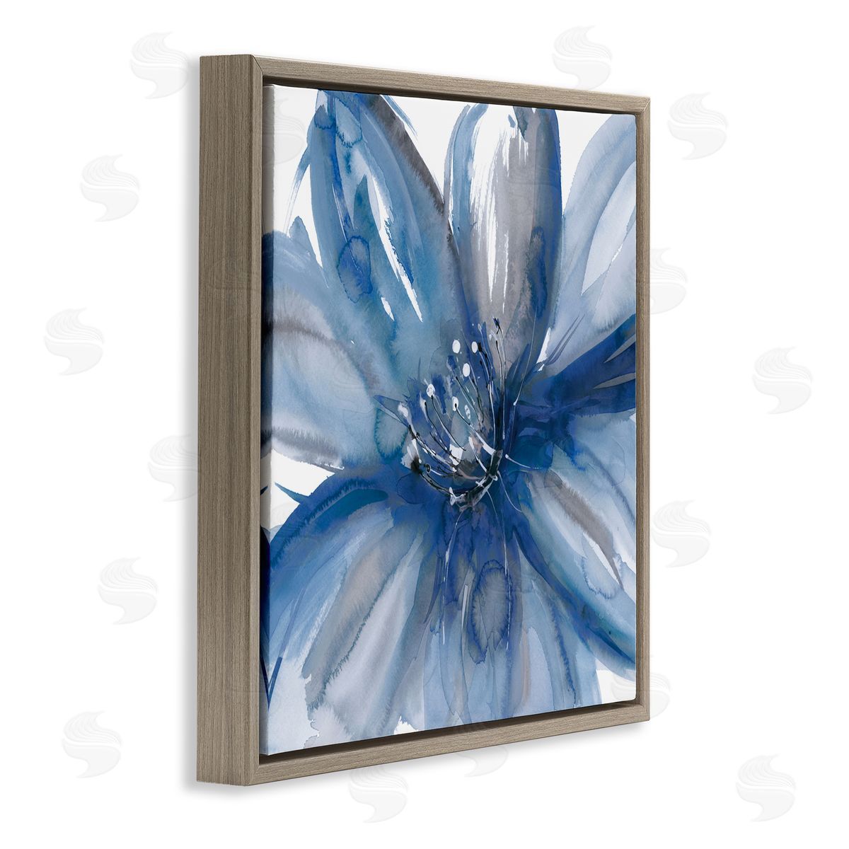 Rebecca Meyers Blue Beauty Blossom Canvas Wall Art Print