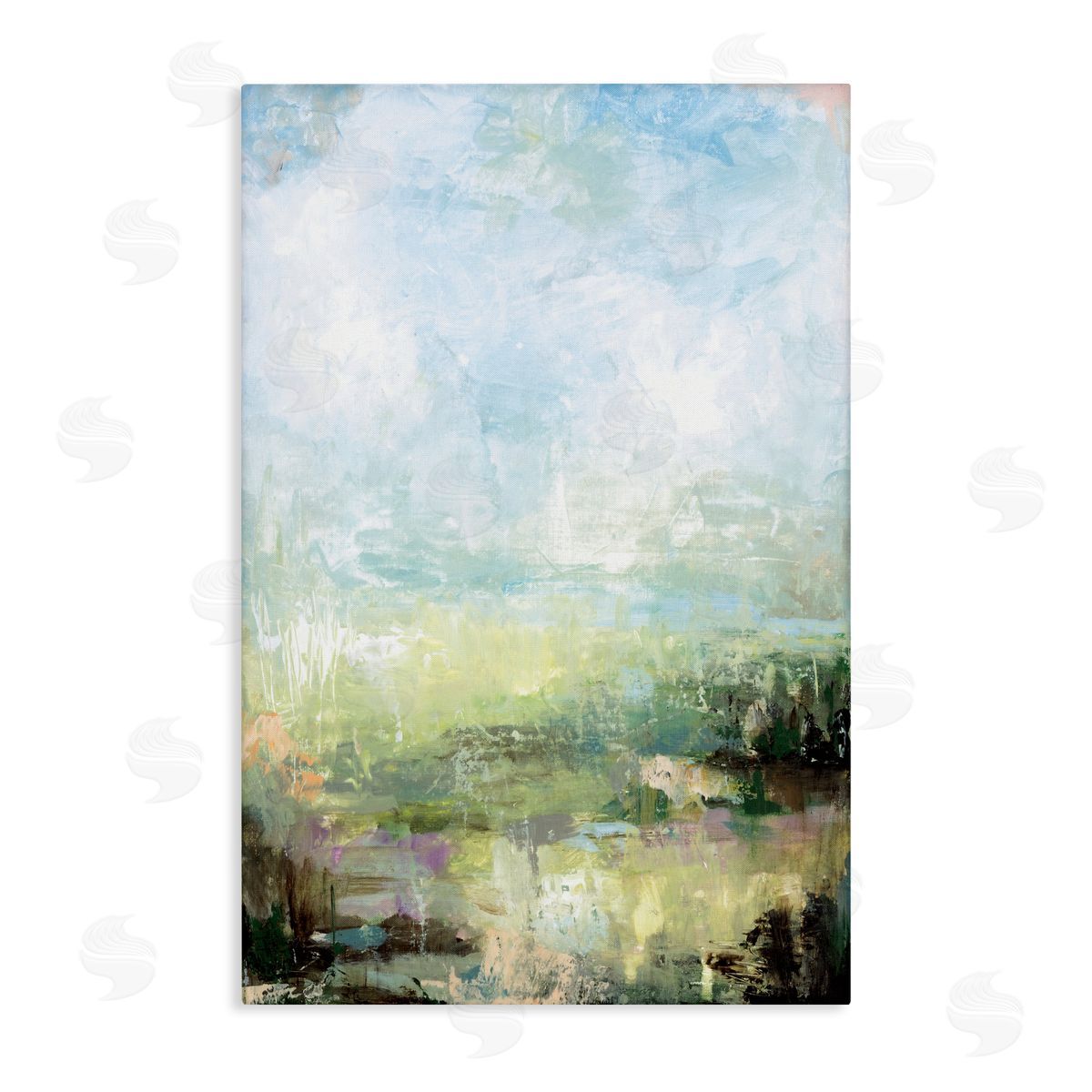 Wani Pasion Emerald Coast Landscape Canvas Wall Art Print