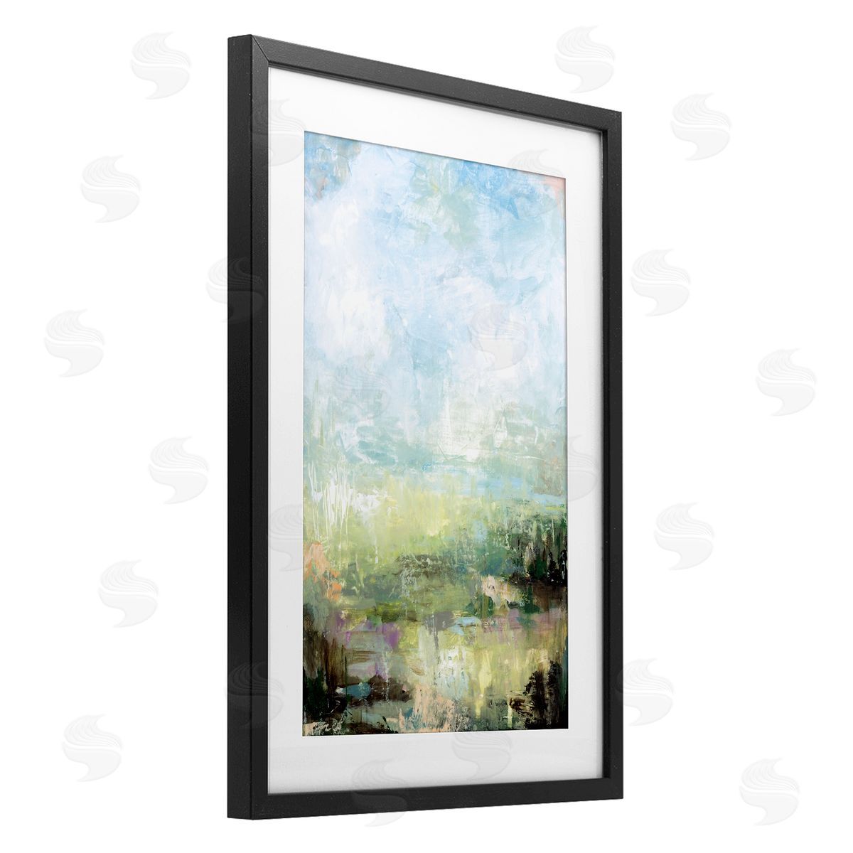 Wani Pasion Emerald Coast Landscape Canvas Wall Art Print