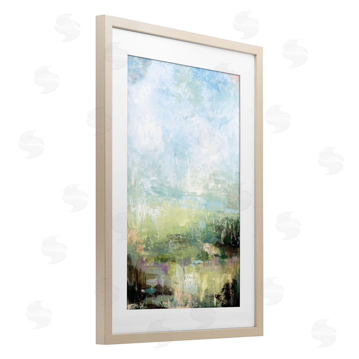 Wani Pasion Emerald Coast Landscape Canvas Wall Art Print