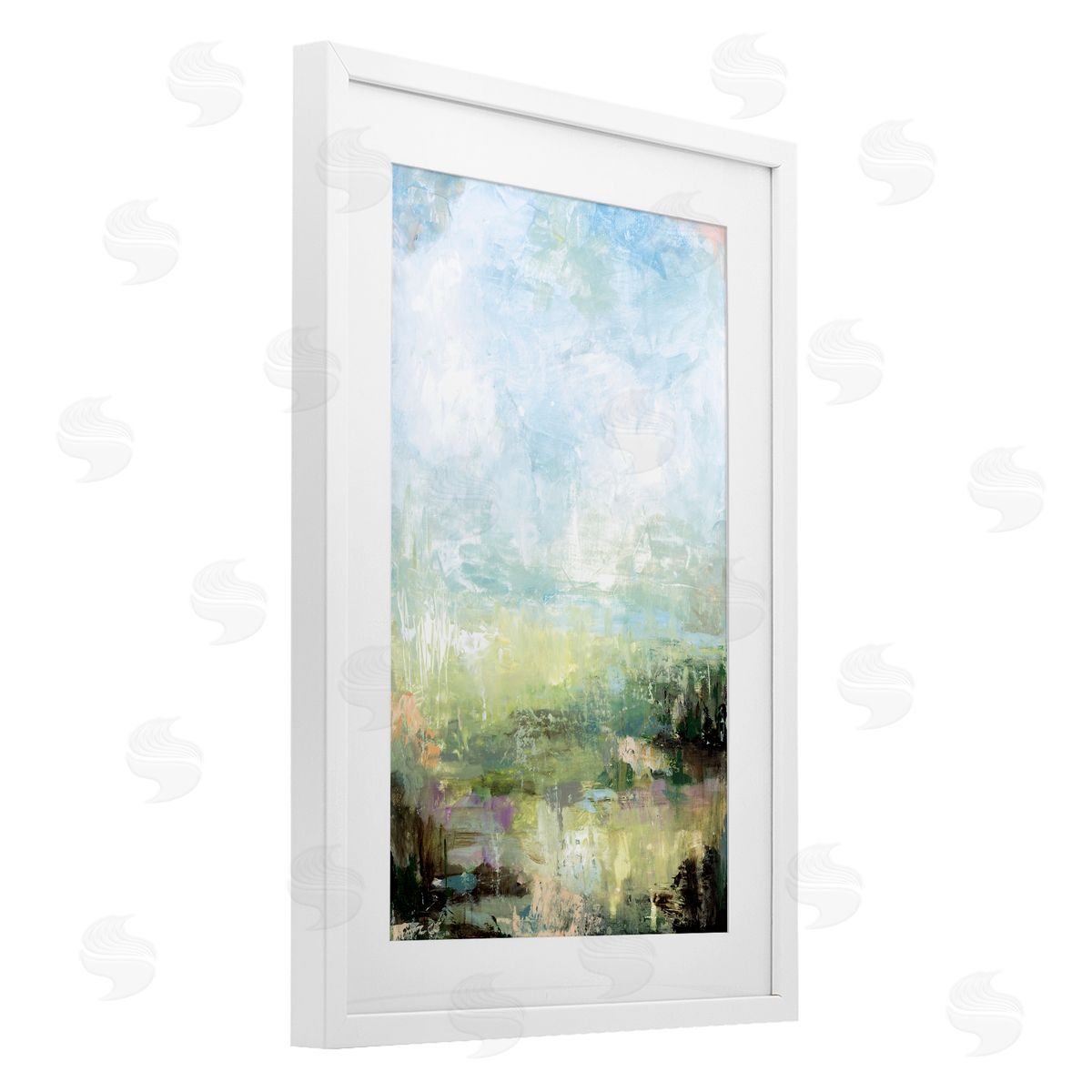 Wani Pasion Emerald Coast Landscape Canvas Wall Art Print