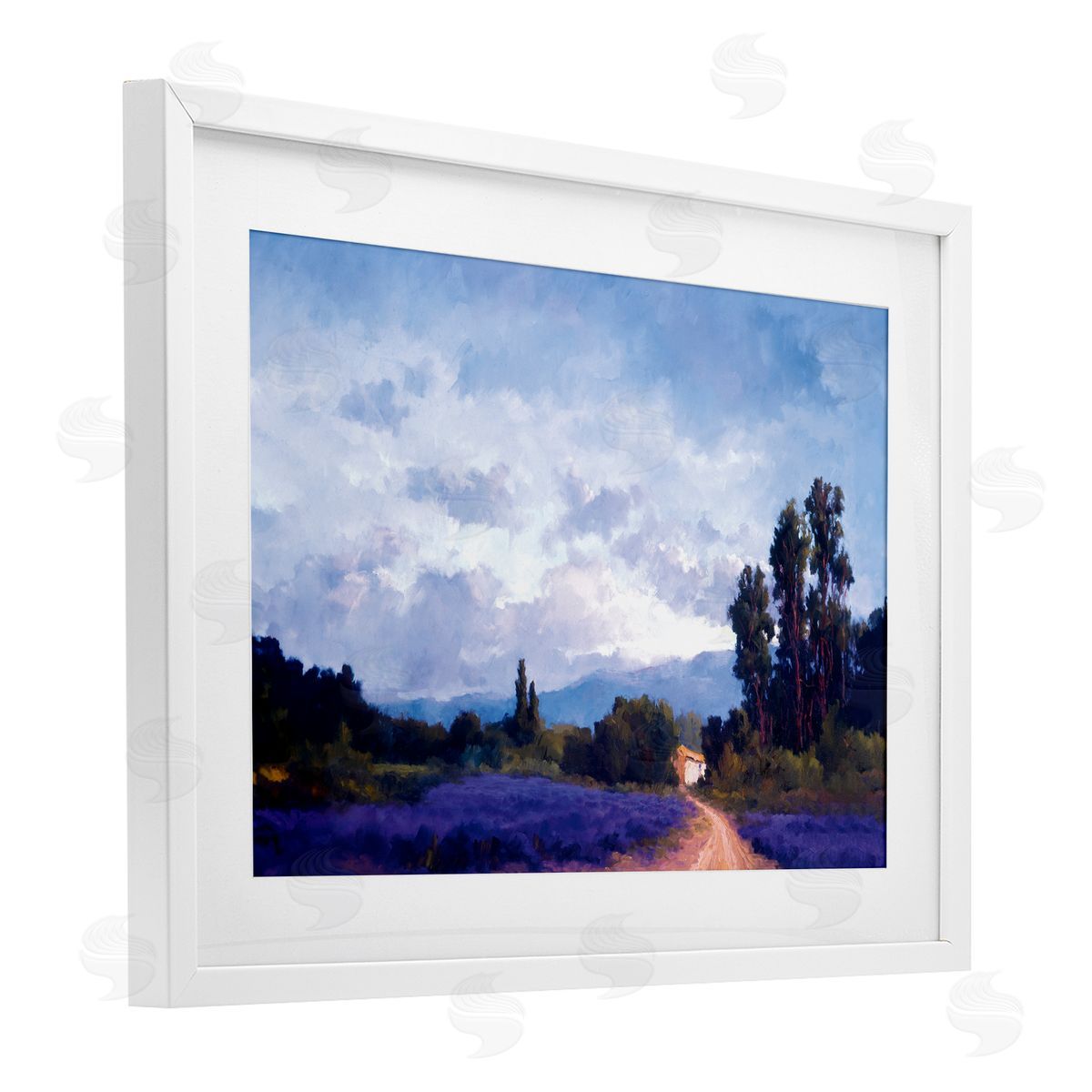 Brigitte Curt Early Light over Countryside Canvas Wall Art Print