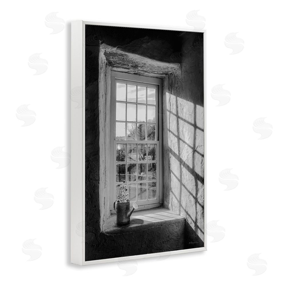Robin-Lee Viera Afternoon D'Light Window View White Framed Giclee Wall Art Print