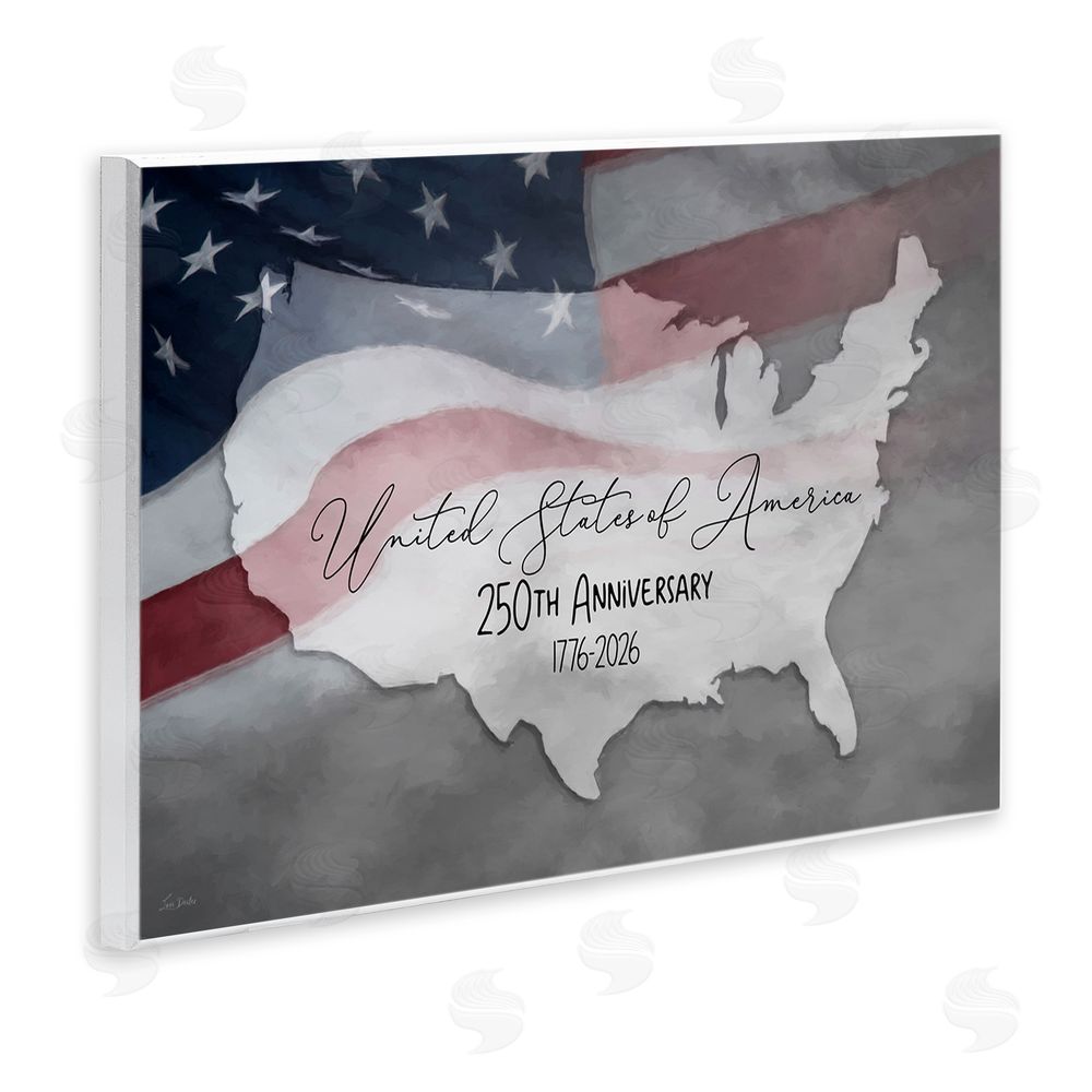 Lori Deiter USA 250th Anniversary Wall Plaque Art Print