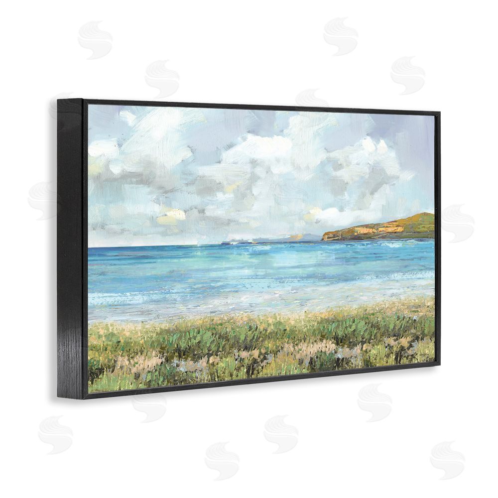 Amber Sterling A Glimpse Of Tranquility Black Framed Giclee Wall Art Print