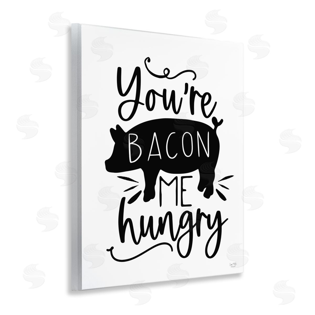 Lux + Me Designs You're Bacon Me Hungry Wall Plaque Art Print