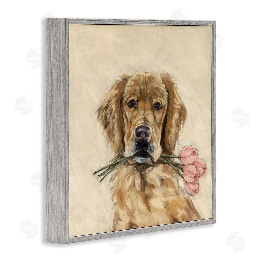 Sara G. Designs These Are For You Gray Framed Giclee Wall Art Print