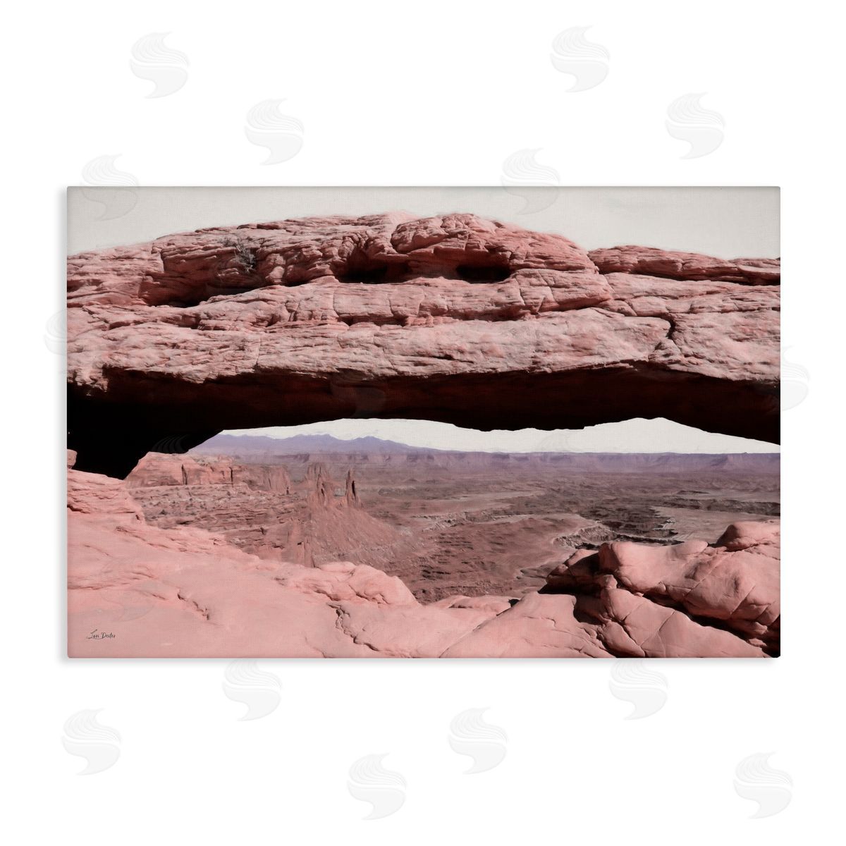 Lori Deiter A Moment in Stone Landscape Canvas Wall Art Print