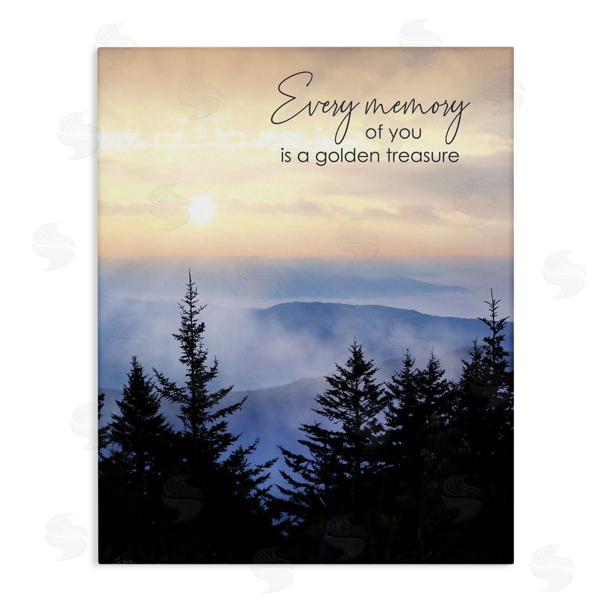 Lori Deiter Every Memory of You Grief Canvas Wall Art Print